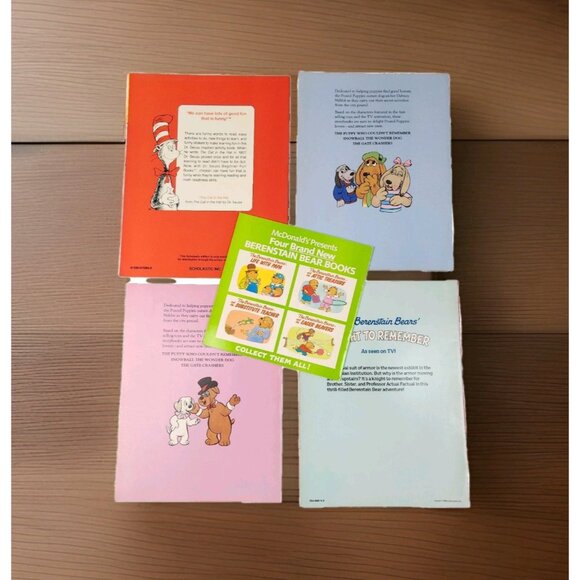 Dr. Seuss Pound Puppies Berenstain Bears Lof of 5 Kids Children's Easy Readers - Picture 3 of 6